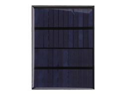 Painel Solar Mini 12v 1.5w Diy Silício Policristalino para Lanternas Camping Carregador Celular | S/MARCA