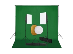 Studio Kit, Studio Kits Vidaxl Preto Aço (300 X 300 Cm)