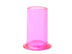 Organizador Redondo Para Pincéis De Maquiagem E Unhas Em Plástico - 2 Copo De Armazenamento Cosmético