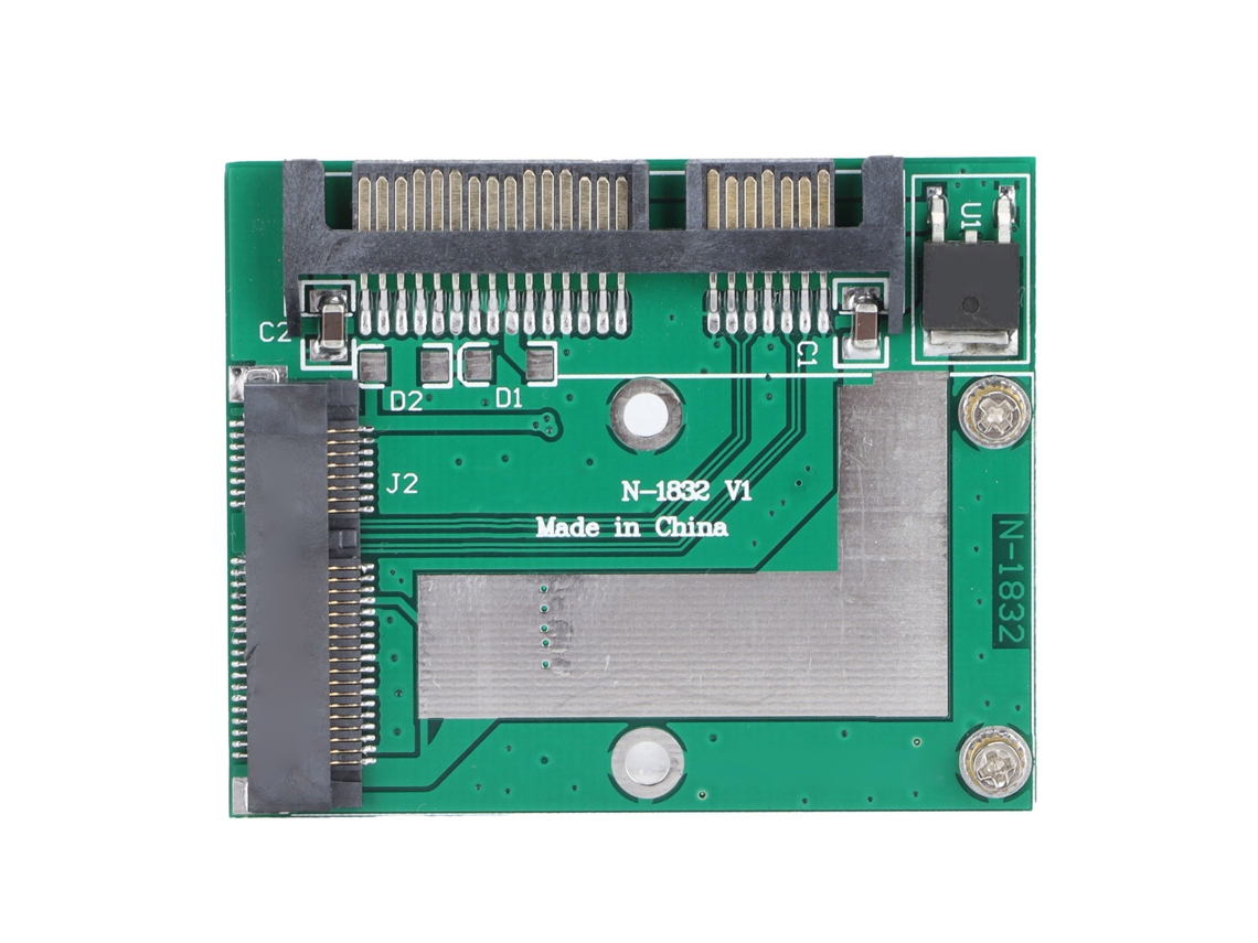 Conversor De Cartão Msata Ssd Para Cartão Adaptador De Transferência 2.5'' Sata 6.0gps Para Windows, Linux E Os X 10