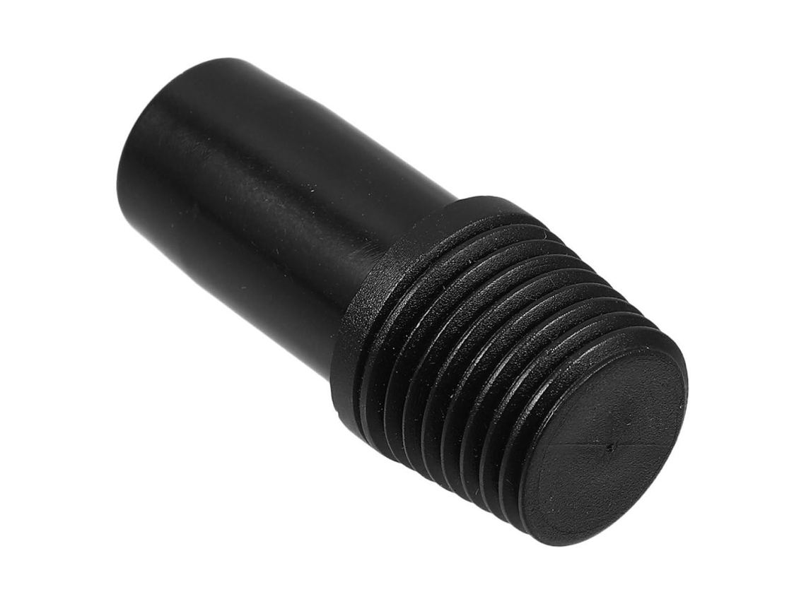 Adaptador De Rosca De Plástico Preto Para Extensão De Cabo