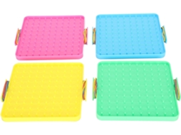 Conjunto De 4 Peças De Brinquedo Com Elásticos Para Pintar Unhas, Para