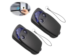 Conjunto de 3 Controles Remotos Flo2r, 433, 92 Mhz, 2 Botões BRILVIBERA