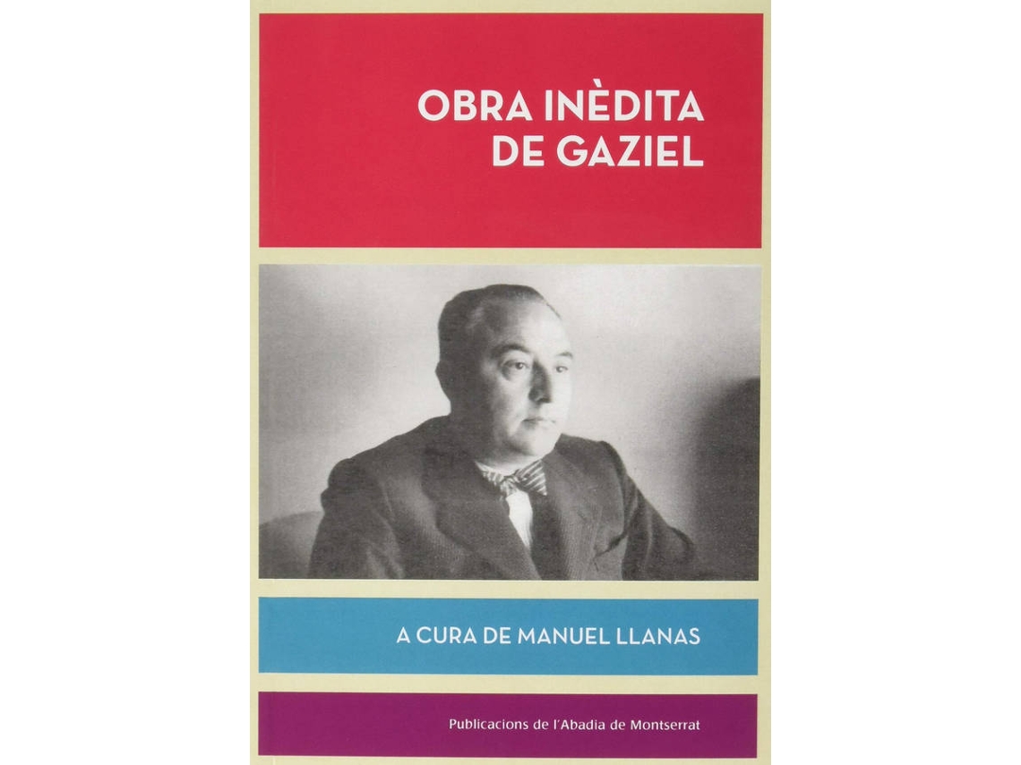 Livro Obra Indedita de Gaziel (Catalão)
