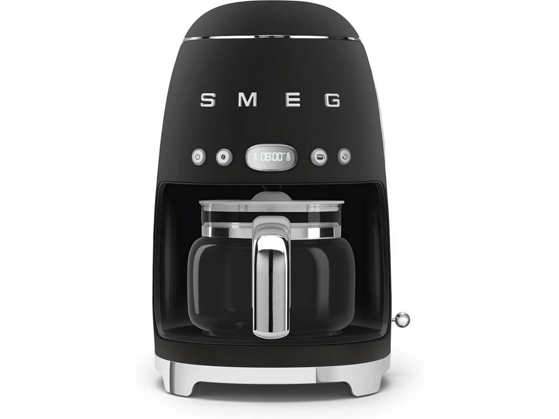 Máquina de Café de Filtro SMEG DCF02BLMEU (10 Chávenas - Preto)
