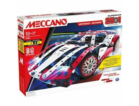 Playset Meccano Supercar (347 Peças)