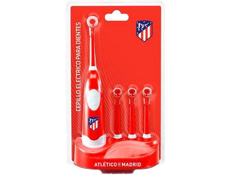 Escova de Dentes Elétrica + Recarga  Vermelho
