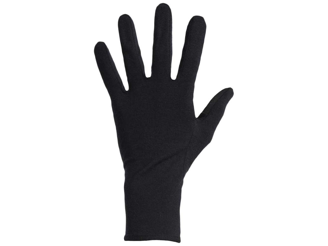 Luvas para Homem ICEBREAKER Lavas 260 Liners Preto para Esqui (M)