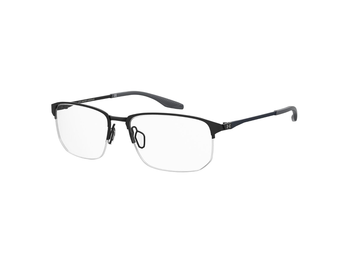 Armação de óculos de grau Under Armour UA-5047-G-003F417 masculina (preta - metal - 140 mm - Ø 54 mm)