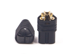20 Pares de Conectores Amass Mt60 de Três Furos, Pretos, Macho e Fêmea MDUG
