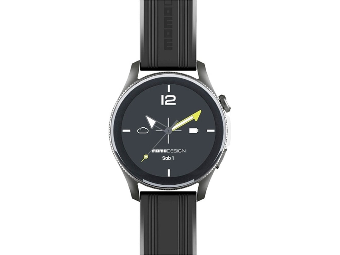 Relojes Deportivos CELLULARLINE Inteligente Redondo Bt Negro Momo