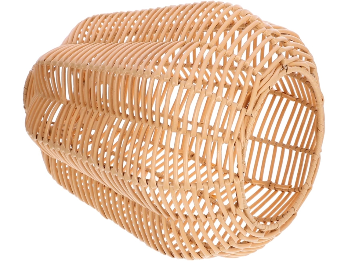 Luminária de Teto Suspensa em Imitação de Rattan Trançado para Cozinha e Sala de Jantar. SFUSHOS