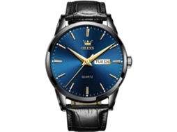 Lurelia Relógio Masculino, Movimento De Quartzo, Data/calendário, Luminoso, 9 Mm, 0,35 Polegadas, 38 Mm, 1,49 Polegadas, 8,66 Polegadas, 20 Mm, Couro