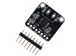 Módulo sensor de potência para monitoramento de tensão e corrente, placa de detecção de lado alto/baixo (até 36 V CC, 15 A)