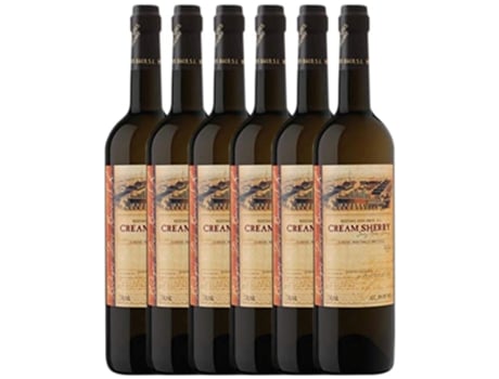 Dios Baco Cream Sherry Jerez-Xérès-Sherry 75 cl (Caixa de 6 unidades)