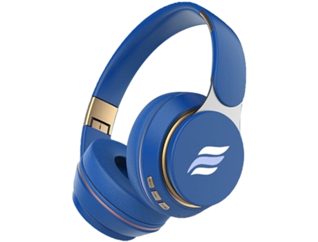 Auscultadores Wireless Xbass Headphones S/ Fio Skyblu Sb500 Azul