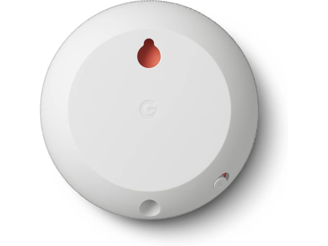 Assistente Virtual GOOGLE Nest Mini Tiza (Google Assistant - Branco)
