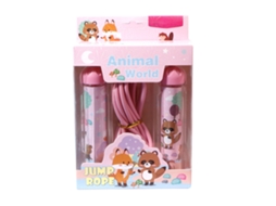 Corda De Pular Infantil Pvc Com Desenhos De Cartoon Sem Nó Para Treino Fitness E Prêmio Em Sala De Aula