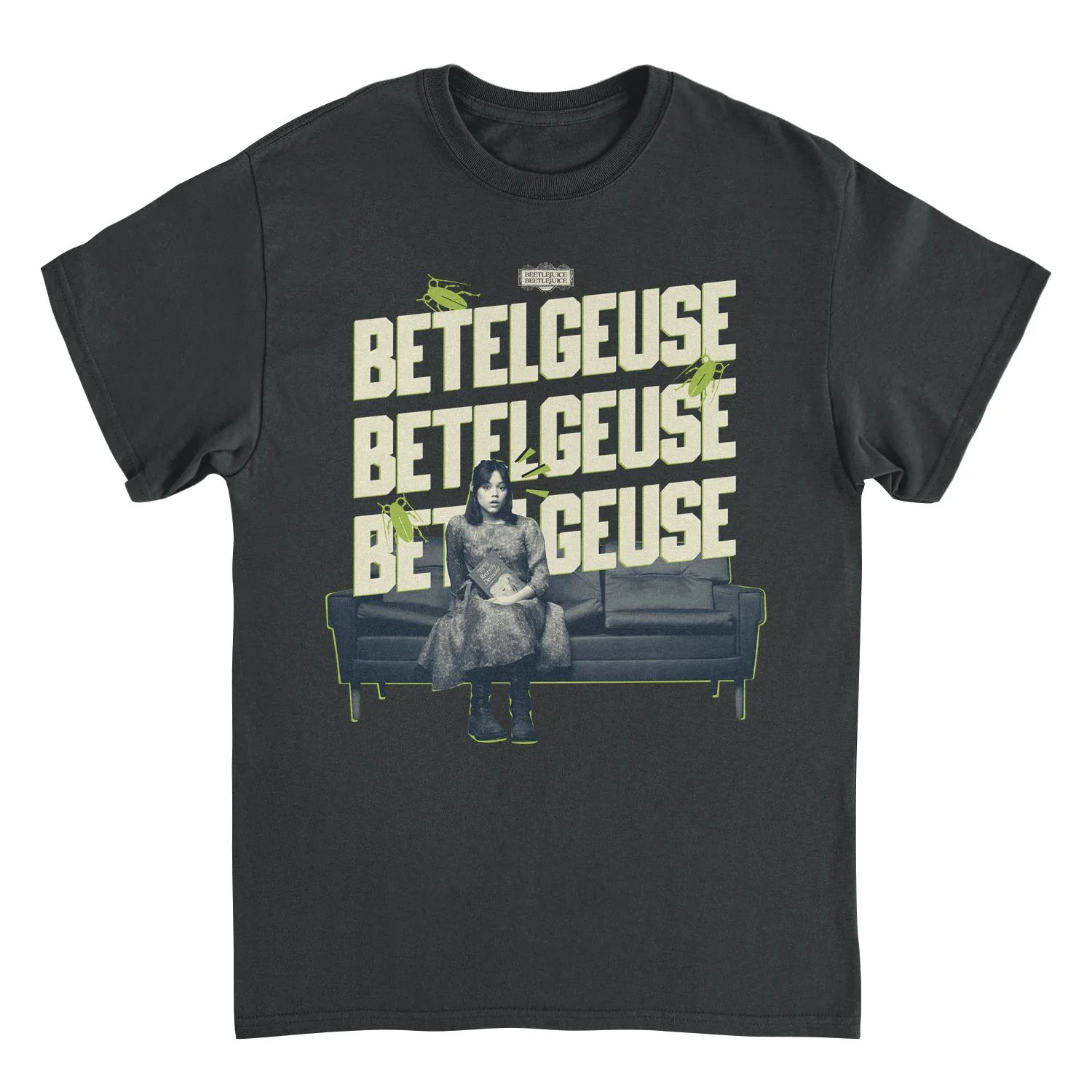 Rockinstone Beetlejuice Say It 3 Times Shirt Size:m
