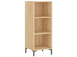 Sideboard, Sideboards Vidaxl Marrom Madeira Processada (n/a)