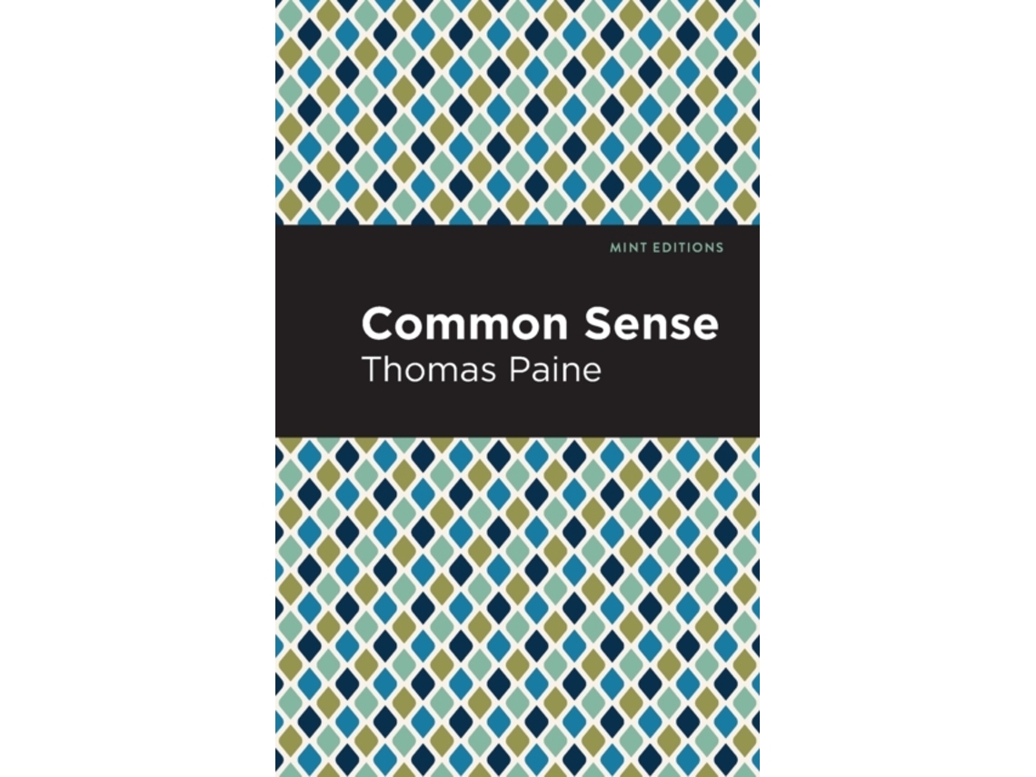 Livro Common Sense de Thomas Paine (Inglês)