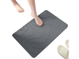 Tapete De Pedra Absorvente Para Banheiro, Tapete De Pedra De Secagem Rápida, Tapete Antiderrapante Para Banheiro,