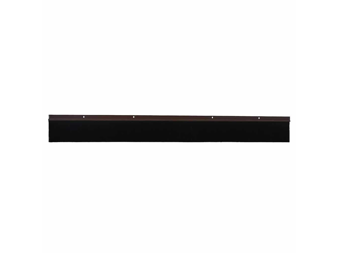 Conjunto 12 Vedação Da Porta Vidaxl Castanho Alumínio (100 Cm)