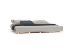 Bed Frame, Bed Frames Vidaxl Marrom Madeira De Pinho (180 X 200 Cm)