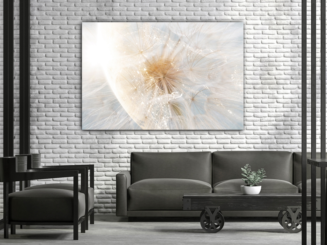 Quadro ARTGEIST Dandelion in the Sun (1 Part) Wide (30x20)