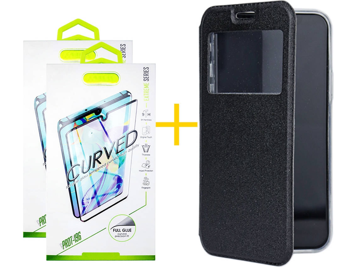Capa + 2 Películas para Samsung Galaxy S20 5G SKYHE Preto