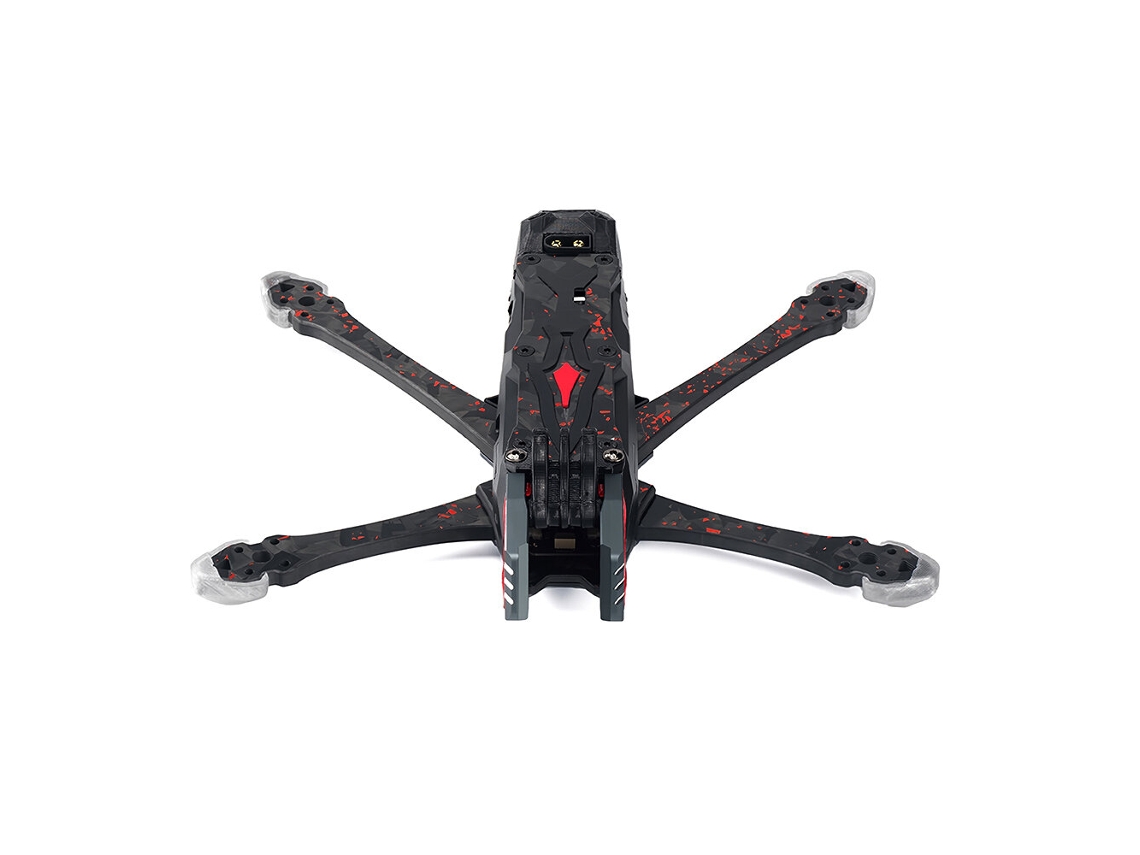 Dc Axisflying Manta 5 Pro Squashed X/dc Kit Frame Fibra Carbono 5" Compatível Dji O4 Pro P/ Drone de Corrida Fpv Freestyle Rc Diy MDUG