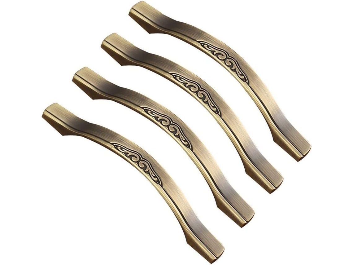 Puxador para Gaveta de Guarda roupa 4 15 8 Cm, Durável, Resistente, Fácil Instalação