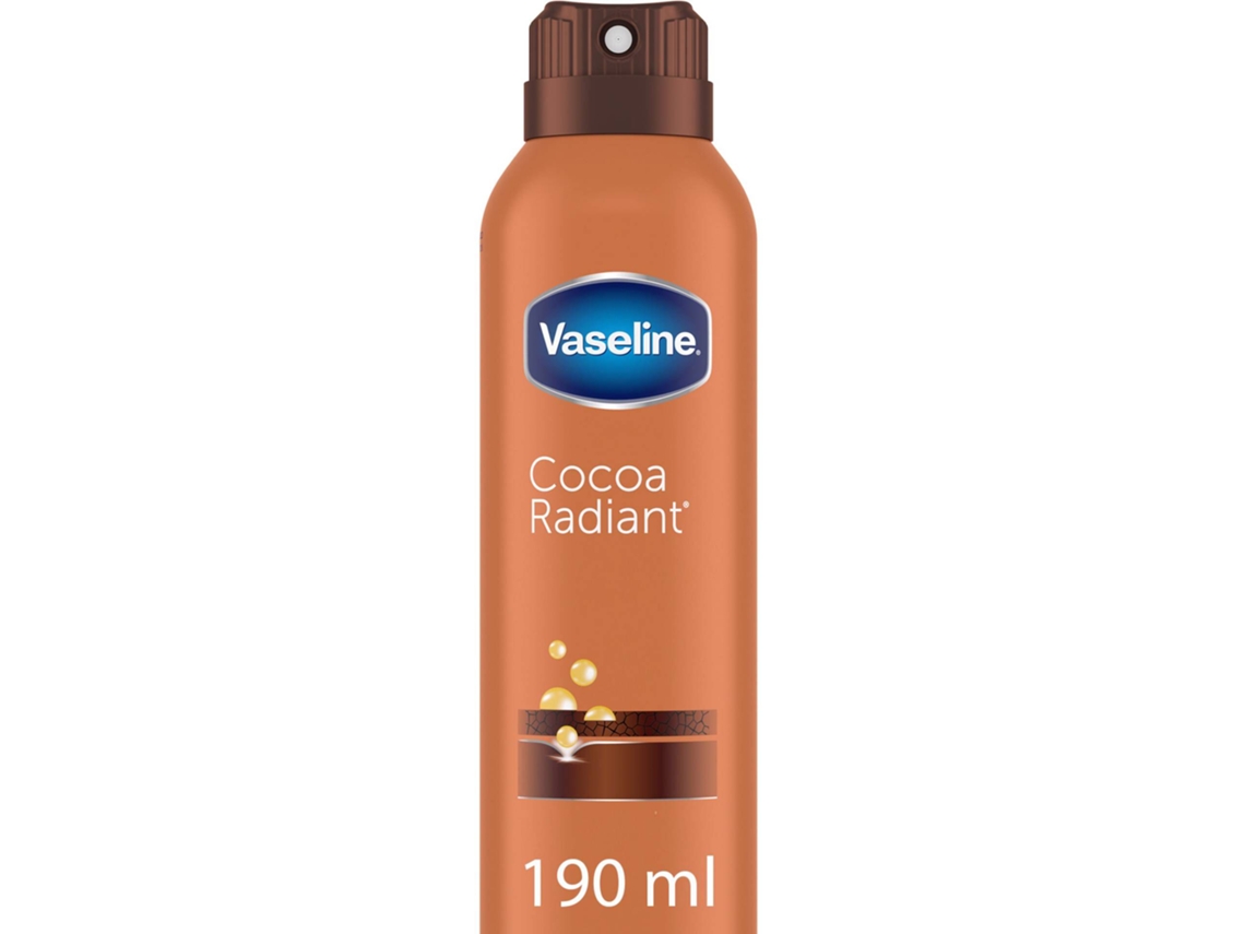 Loção Corpo Spray Cocoa Radiant VASELINE emb. 190 ml