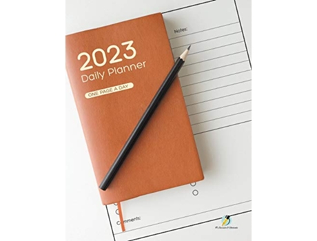 Livro 2023 Daily Planner One Page a Day de Journals and Notebooks (Inglês)