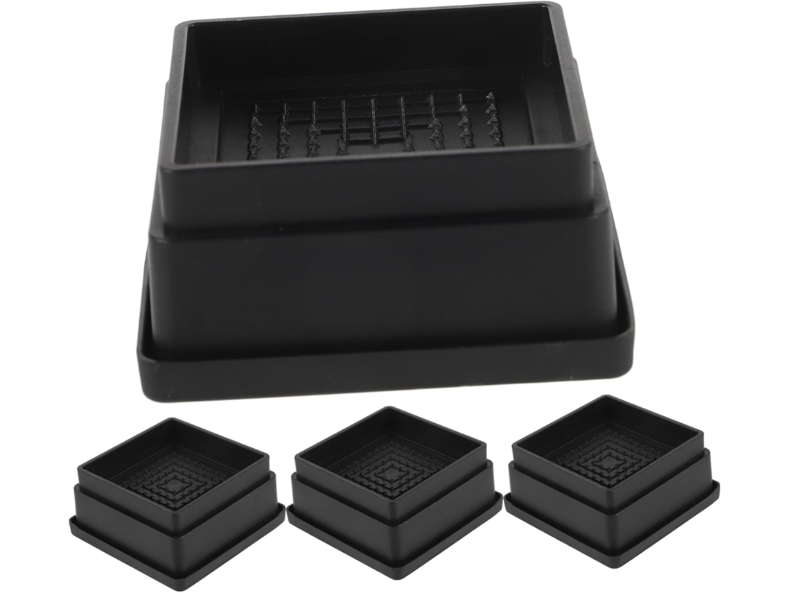 Sewacc Conjunto De 4-elevadores Cama Resistentes E Hidráulicos Para Móveis, Sofás, Mesas E Cadeiras Elevador Confiável