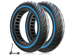 Pneu De Scooter 8 1/2 X 2 De Borracha Sólida Para Xiaomi 1s Pro 2 Mi 3 M365 Pro, Pneu De Reposição 50/75-6.1, 8.5 Polegadas