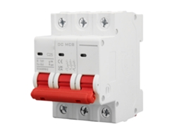 Disjuntor de Corriente Continua 3p para Sistema Solar Pv 750v 25a Protección Contra Cortocircuito