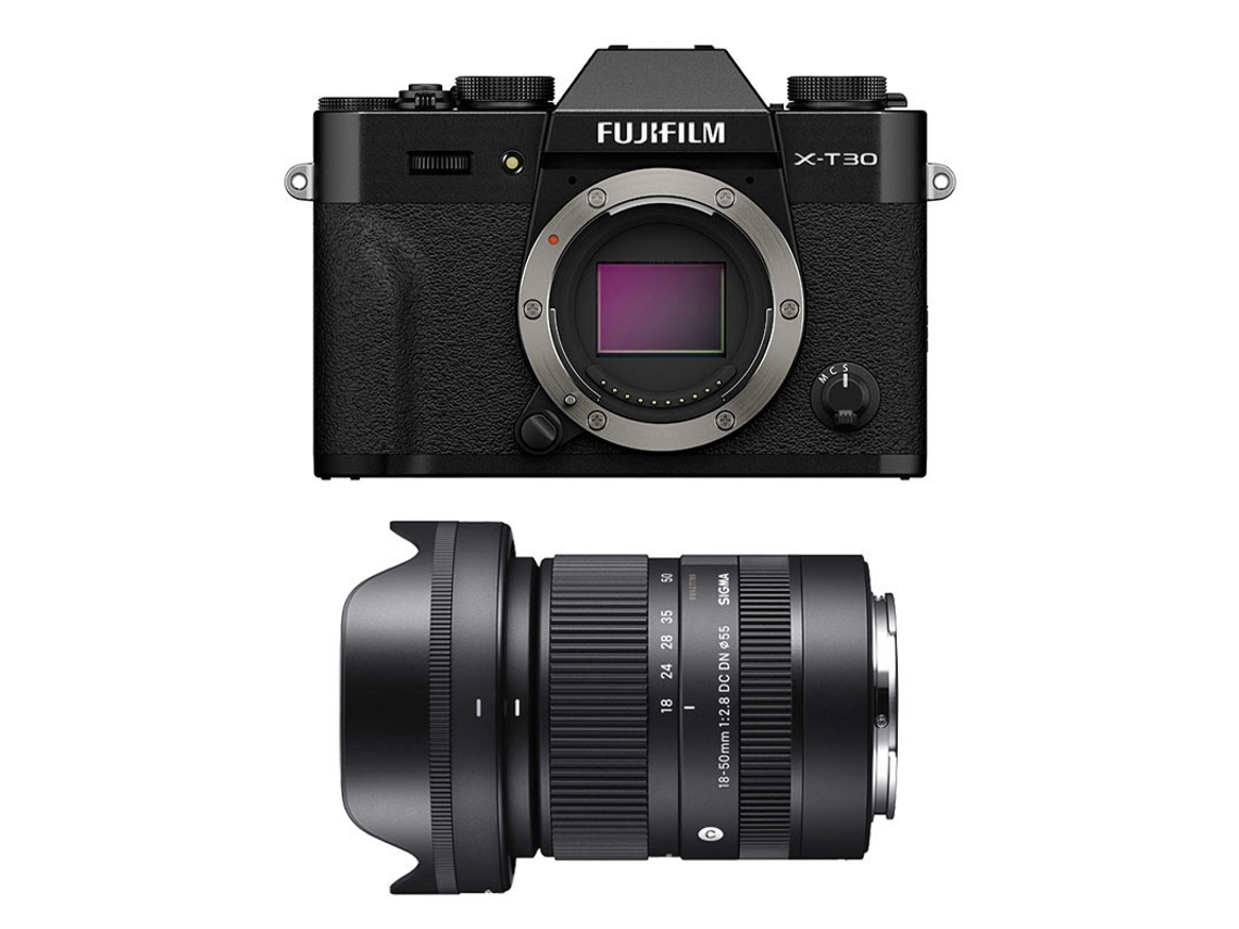 Fujifilm X-t30 Iii Preta + Lente Sigma 18-50 F/2.8 Dc Dn Contemporary