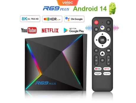 Tv Box Timovo® Android 14 Allwinner H728 Google Voice Wifi 6 Octa Core Cortex A53 8k Bt5 Netflix 1000m Media Player Set Top Box 4g 32g