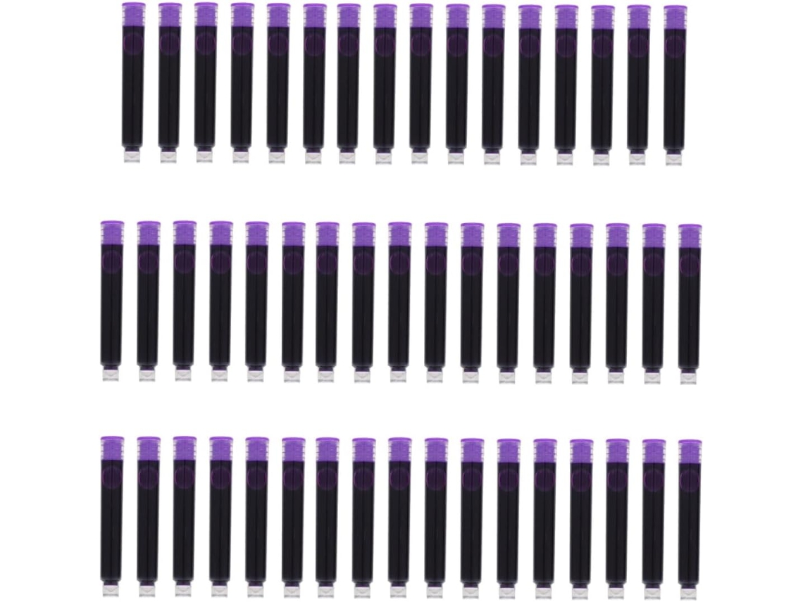 150 Caneta em Plástico, 150 Cartuchos de Tinta para Treinamento com Caneta Tinteiro CHABERLU