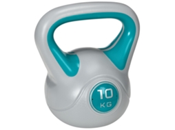 Kettlebell 10 Kg, Haltere Com Cabo Ergonômico, Haltere De Bola, Treino De Força, 22 X 16 X 26 Cm, Azul-chimi