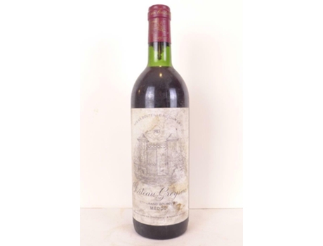 Vinho Tinto CHÂTEAU GREYSAC 1983 (75 cl - 1 unidade)