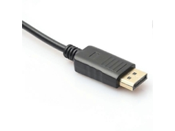 Adaptador DisplayPort Lurelia Cabo para VGA, 15 pinos, macho, fêmea, 20 cm