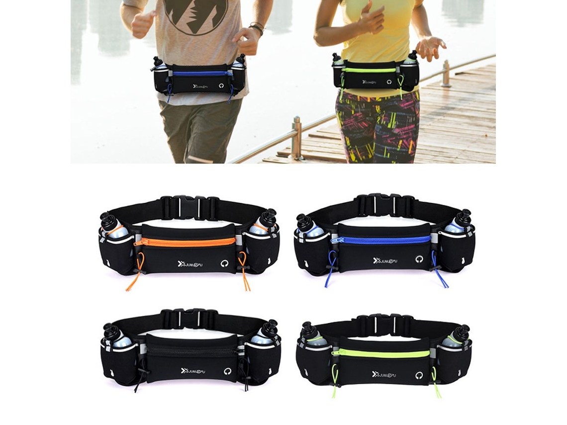 Cinto de corrida com suporte para celular e bolsa BRILVIBERA