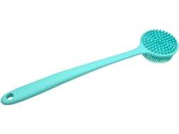 Escova De Banho Silicone Com Cabo Longo, Escova Esfoliante Para O Corpo E Costas