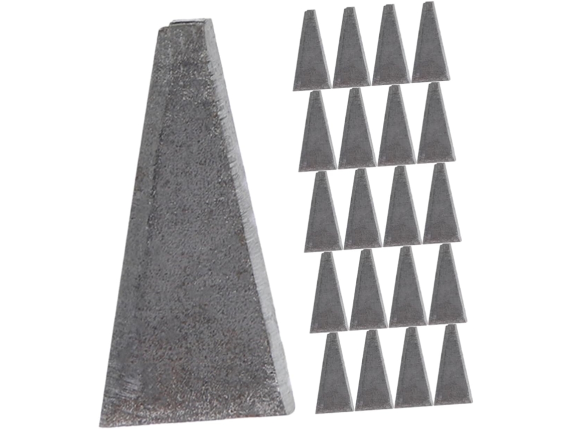 Cunhas Triangulares De Aço Carbono , 30 Peças, Leves E Portáteis, Para
