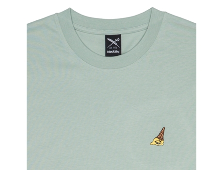 T-shirt De Homem Iriedaily Mm Melted Matter Algodão Verde (xl)