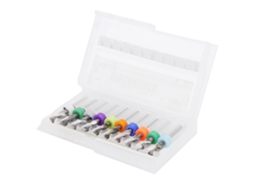 Laxiscreed Conjunto De Brocas Micro De Carboneto Para Placas De Circuito Com Haste Reta