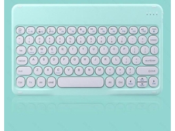 Para Ipad Teclado Bluetooth Sem Fio Teclado Tablet Teclado Everley891