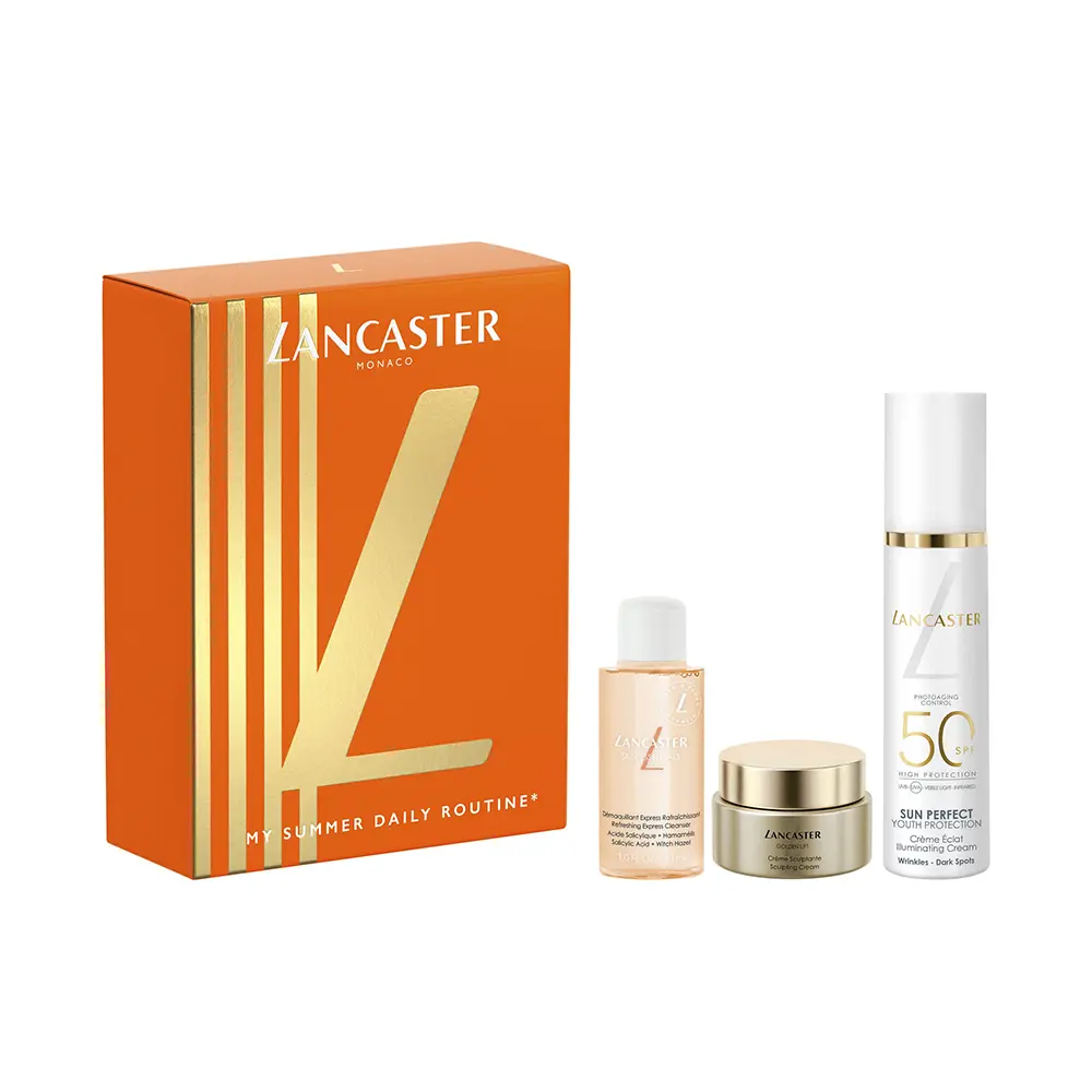 Creme Iluminador Sun Perfect Fps 50, Estojo com 3 Unidades. LANCASTER